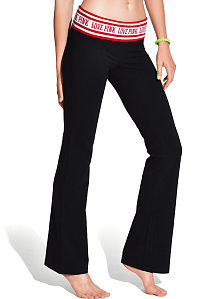Black "LOVE PINK" Lounge Pants